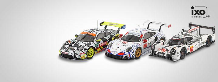 IXO Porsche SALE % Porsche 919 en 911 GT3 R 
&amp; RSR voor een topprijs!